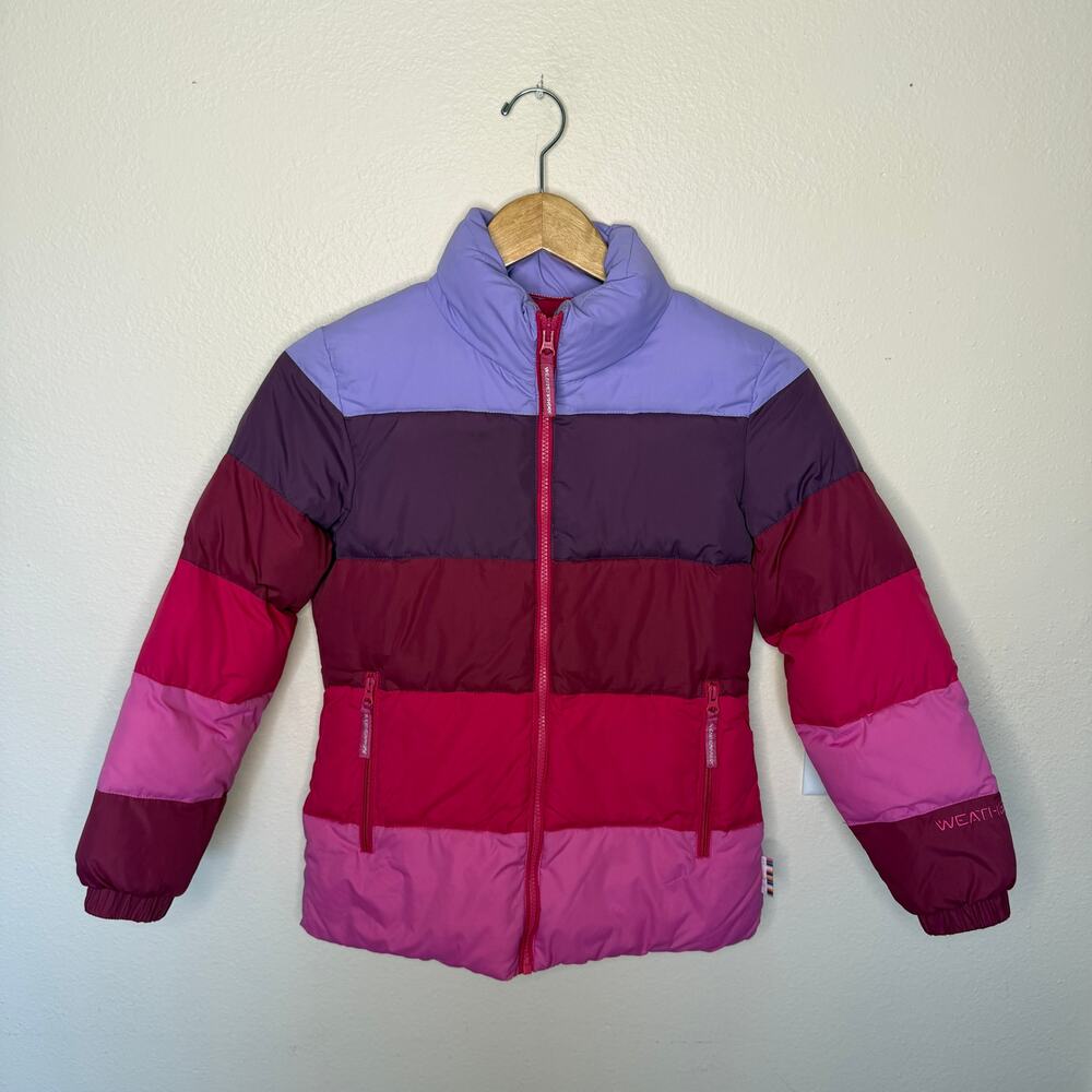 Weatherproof Garment Company Purple Pink Puffy Jacket XL 10/12